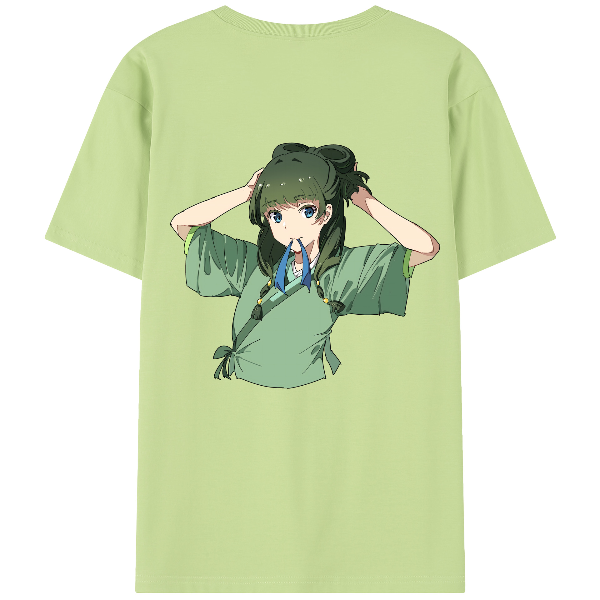 （画像用） 薬屋のひとりごと The Apothecary Diaries 綿100％半袖Tシャツ（背面プリント）